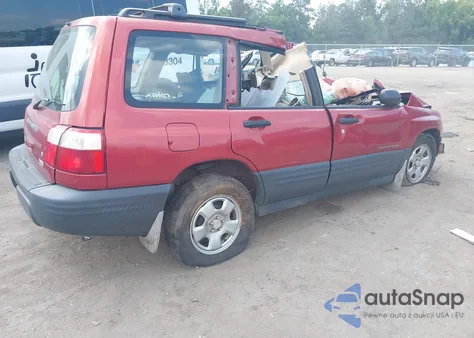 2002 Subaru Forester L из США, поврежденный, VIN JF1SF63512H711105